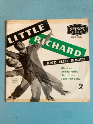 LITTLE RICHARD "RIP IT UP" EP LONDON  VG/VG  Label rouge 1956 RARE ! - Photo 1/4
