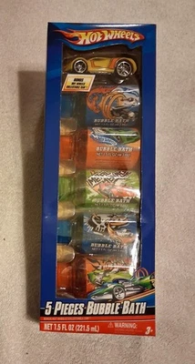 РЕДКИЙ набор для ванны Hot Wheels TRACK STARS серия Ultra Rage 5 предметов новый в коробке - Изображение 1 из 4