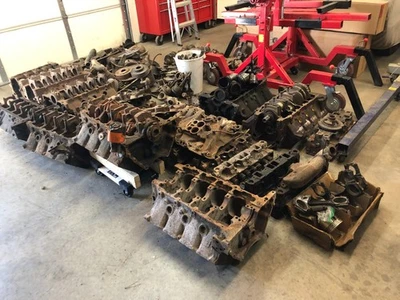 1970-1971 455 Oldsmobile Cutlass/442 Engine 396021 "F"  W-30 (Bare/Short Block) - Image 1 of 4