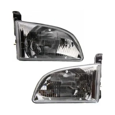 For Toyota Sienna 1998 1999 2000 Headlights Pair Halogen | TO2502123, TO2503123 - Image 1 of 4