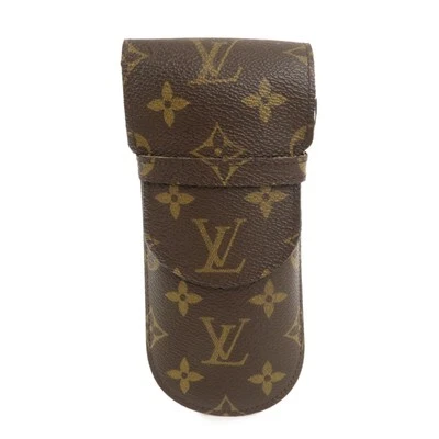 Louis Vuitton Monogram ?tui Lunettes Rabat Glasses Case M62970 Auth Used F/S - Image 1 of 4