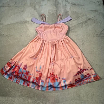 Disney Fantasyland Dress XL Pink Disney Parks Collection The Dress Shop Castle - Image 1 of 4