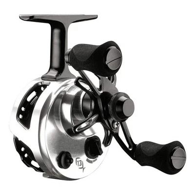 13 FISHING Black Betty 6061 Hardwater Inline Ice Fishing Reel - Image 1 of 4