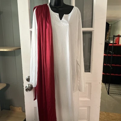 Disfraz de disfraz de Amscan Jesus para hombre talla única sin cinturón de cuerda nuevo sin etiquetas 326 Foto 1 de 2