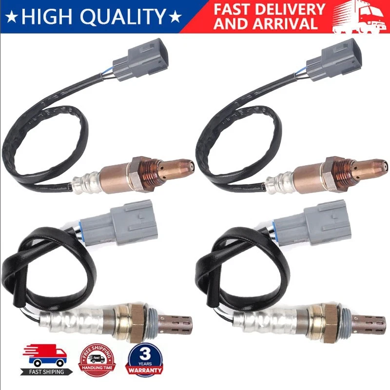4X Up+Downstream Oxygen Sensor For For Toyota Tundra 4.0L 2005-2010 4.7L 2005-09 - Image 1 of 4