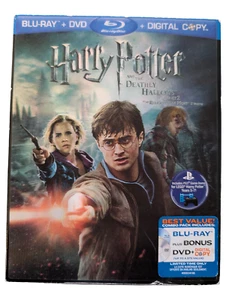 Harry Potter and the Deathly Hallows: Part 2 (Blu-ray + DVD, 2011) - Picture 1 of 2