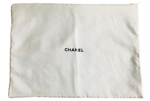New Chanel Dust Bag, Chanel Garment Bag, Chanel Storage Bag, White - 47 x 34 cms