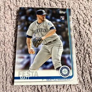 2019 Topps Update Base #US111 Matt Festa Seattle Mariners Rookie Card - Picture 1 of 1