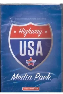 DVD: BOOSTERTHON HIGHWAY USA MEDIA PACK: DVD-CD-POSTER.....NEW - Picture 1 of 1