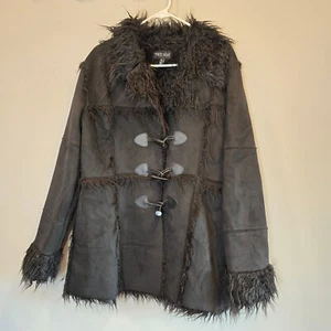 Chaqueta Dolls Kill Current Mood Secret of Patience piel sintética mujer M negra - Imagen 1 de 8