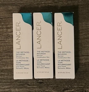 LOT OF THREE (3) Lancer The Method Polish Normal Combination Skin 2 oz./57g NEW! - Picture 1 of 4