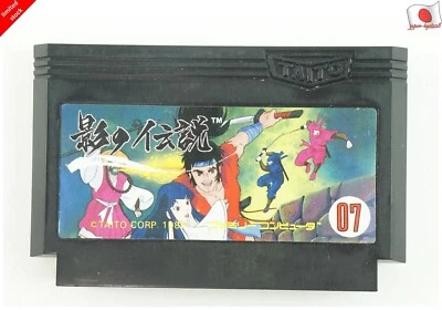 The Legend of Kage Kage no Densetsu NES TAITO Nintendo Famicom From Japan - Image 1 of 3
