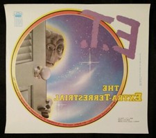 Vintage 1982 E.T. The Extra-Terrestrial Movie Iron On Transfer Deadstock Nos!