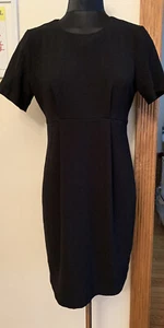 Topshop Maternity little Black Dress sz US 6 UK 10 EU 38 short sleeve - Picture 1 of 12