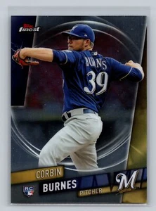 2019 Finest #39 Corbin Burnes - Picture 1 of 2