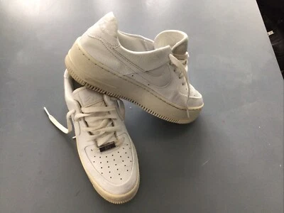 nike air force 1 size 4.5 White Thick Sole - Image 1 of 4
