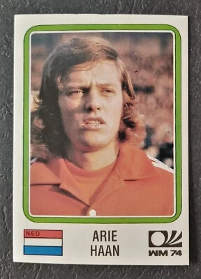 Panini Sticker 82 Arie Haan Netherlands WM 1974 World Cup Story Sonric's - Bild 1 von 2