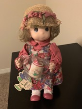 Precious Moments Doll #1427 March “Lily” Tea Pot still in plastic impeccable