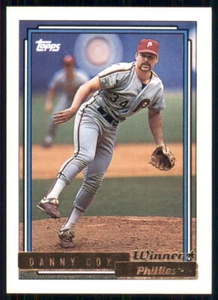 1992 Topps #791 Danny Cox Gold Winners - Picture 1 of 2