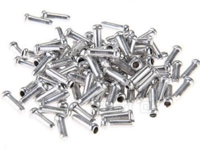 SHIMANO Alloy Cable End Caps / Crimps / Tips / Ferrules for All Bike & Cycles  - Image 1 of 4