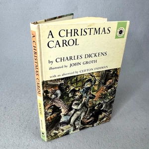 A Christmas Carol by Charles Dickens 1966 4th Print MacMillan Childrens Classics - Picture 1 of 10