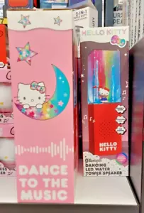 Sanrio Hello Kitty Bluetooth Dancing LED Water Tower Speaker - Picture 1 of 1