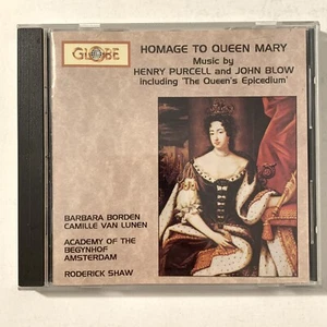 Purcell Blow Homage To Queen Mary CD Import Epicedium Borden Van Lunen Shaw Hoog - Picture 1 of 4
