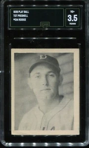 1939 Play Ball R334 #134 Tot Pressnell Brooklyn Dodgers - Rookie - GMA 3.5 VG+ - Picture 1 of 2