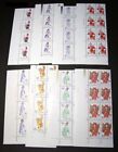 1983 China Post issued special stamps（T87 京剧旦角-八方联-左下厂名角边） 8 sheets 实物拍摄 原胶全品