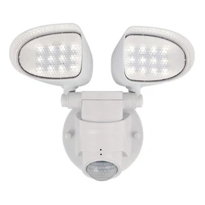 Emergency Luminaire Outdoor Safety Light Wall Lamp Motion Sensor White - Picture 1 of 2