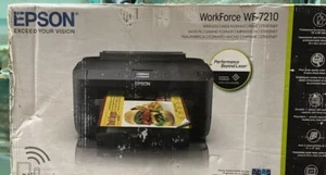 Epson WorkForce WF-7210 Wireless Wide-format Color Inkjet Printer Used - Picture 1 of 1