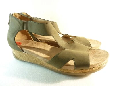 Adrienne Vittadini Mujer Zapatos Sandalias Verde Oscuro Cuña Talla 10 SKU 10063 Foto 1 de 4