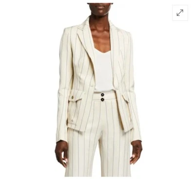 ALEXIS Enos в полоску куртка и широкие брюки новый с Ярлыками * см. Полное описание - Изображение 1 из 4