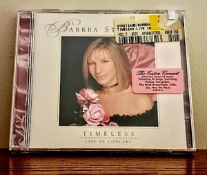BARBRA STREISAND TIMELESS Live in Concert Vocal Feature SONY Music 2 CD Album - Imagen 1 de 4