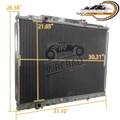 Radiador CU13065 apto para Honda Pilot Ridgeline 2009-2013 3,5 L V6 refrigeración de aluminio Foto 1 de 4