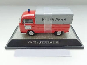 Volkswagen VW T2 A Bus Fire Brigade Model Car 1:43 Premium ClassiXXs - Picture 1 of 4