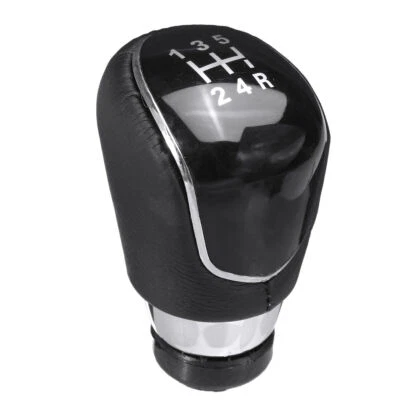 5 Speed Gear Stick Shift Knob Black For Ford Focus MK2 MK3 C-MAX S-Max Fiesta - image 1 of 4