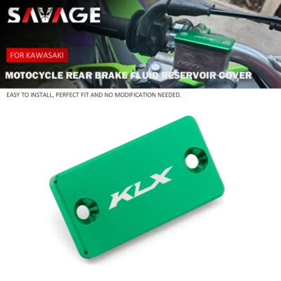 Rear Brake Fluid Reservoir Cover For KAWASAKI KLX300SM 250SF KLX230 KLX650 300R - Image 1 of 4