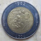 San Marino 500 lire 1982 Km# 140