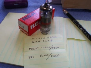 Vintage (1970's) RCA 6LF8 Triode-Pentode Vacuum Tube,NOS/NIB, Hickok Tested! - Picture 1 of 4