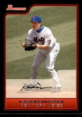2006 Bowman  #53 Kazuo Matsui New York Mets - Image 1 of 2