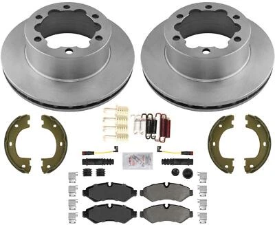 涂层制动转子垫硬件适用于 Sprinter 3500 2019 - 2020 单后轮 — 第 1/4 张图片