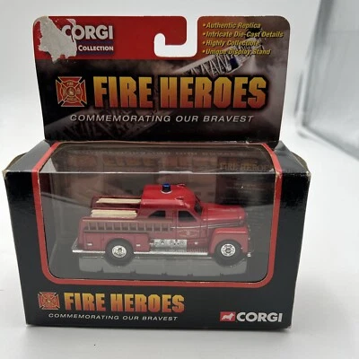 Corgi Fire Heroes 1951 Seagrave Pumper San Francisco CS90012 Diecast Model Truck - Image 1 of 4