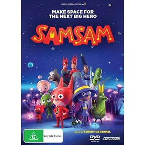 SamSam (DVD, 2019) PAL Region 4 (English Dubbed) Animated Movie (NEW / SEALED)
