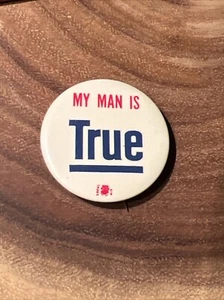 Spilla retro vintage My Man is True Union - Foto 1 di 3