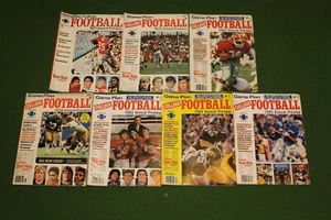 1970s 1980s COLLEGE FOOTBALL Yearbook Preview Magazine Lot Collectors MUST L@@K - Picture 1 of 12