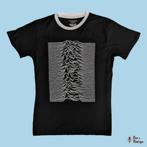 Joy Division: 'Unknown Pleasures' Ringer T-Shirt *Official* *New Order/Factory* - Picture 1 of 3