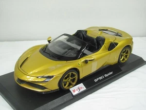FERRARI SPIDER  SF90 METALLIC GOLD  NEW IN BOX1:18. - Picture 1 of 4