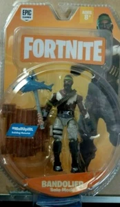 FORTNITE BANDOLIER - SOLO MODE - RARE 2018 ACTION FIGURE - EPIC GAMES - TOY NEW - Picture 1 of 3