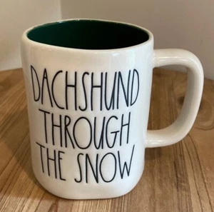 Rae Dunn seltener 2019er Dackel durch den Schneebecher - VHTF - Bild 1 von 2